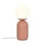 terracotta / white