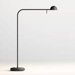 Vibia Pin 1655 LED table lamp, length 40 cm, black