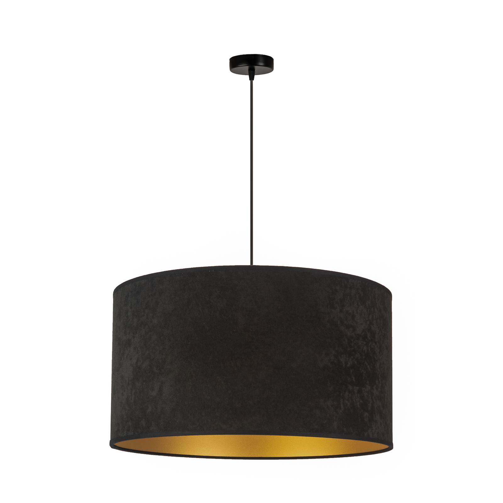 Suspension Golden Roller Ø 40 cm vert noir/doré
