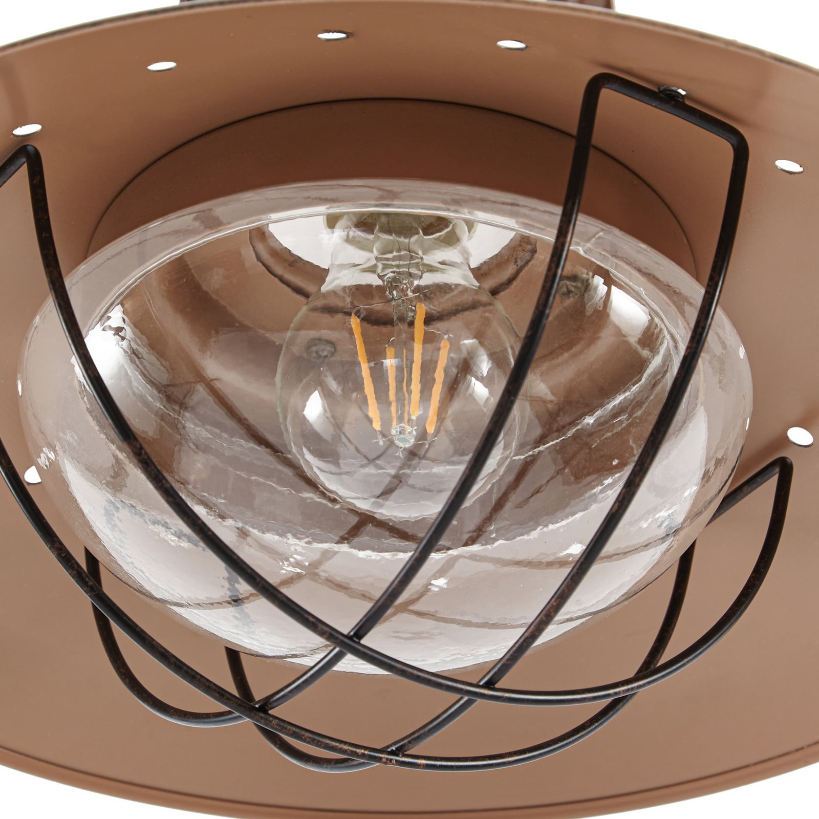 Louisanne Lampada a sospensione Brown - Lindby