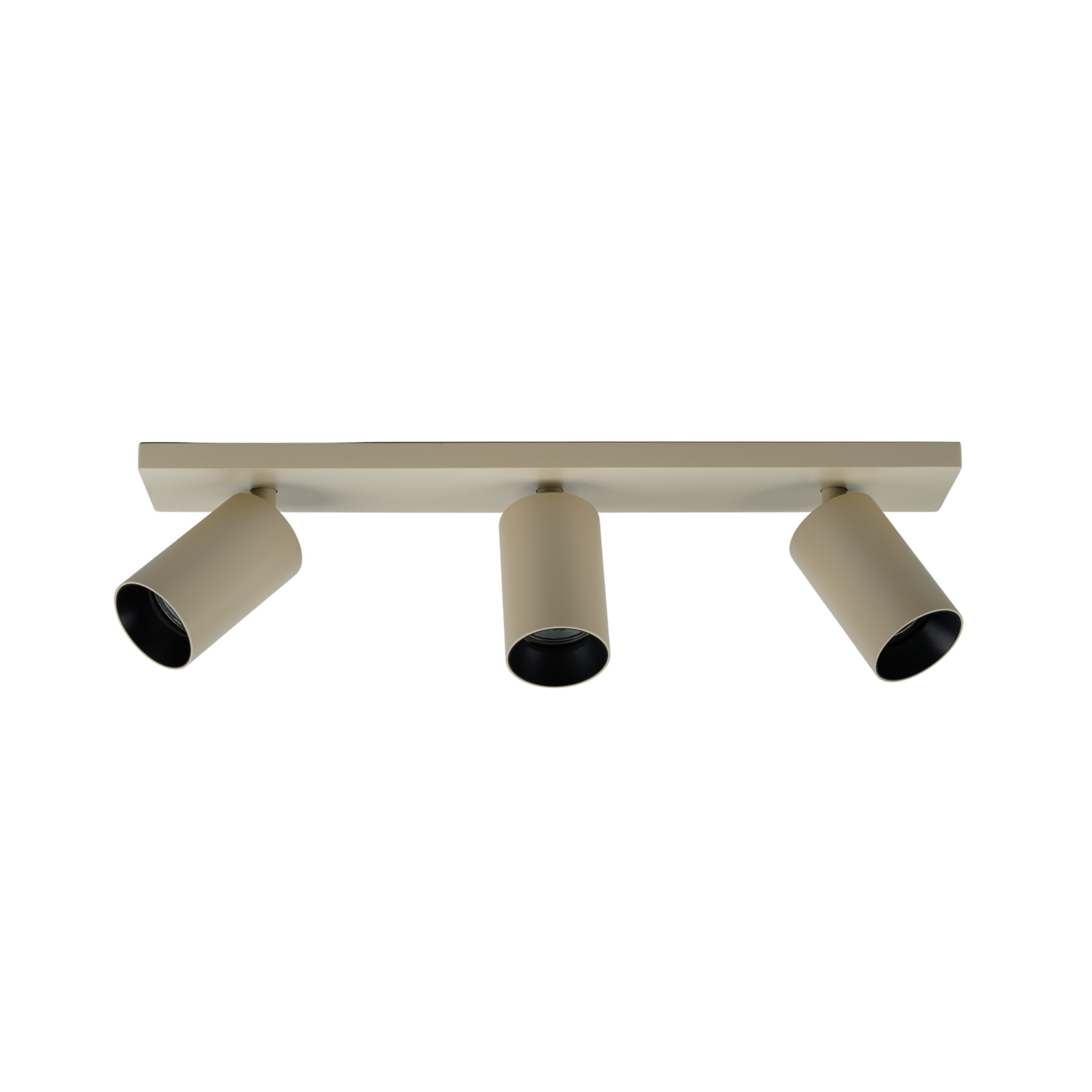 SpotOn3 faretto, metallo, beige, a 3 luci - Antidark