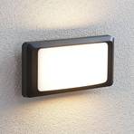Utendørs LED-vegglampe Iskia uten stripe