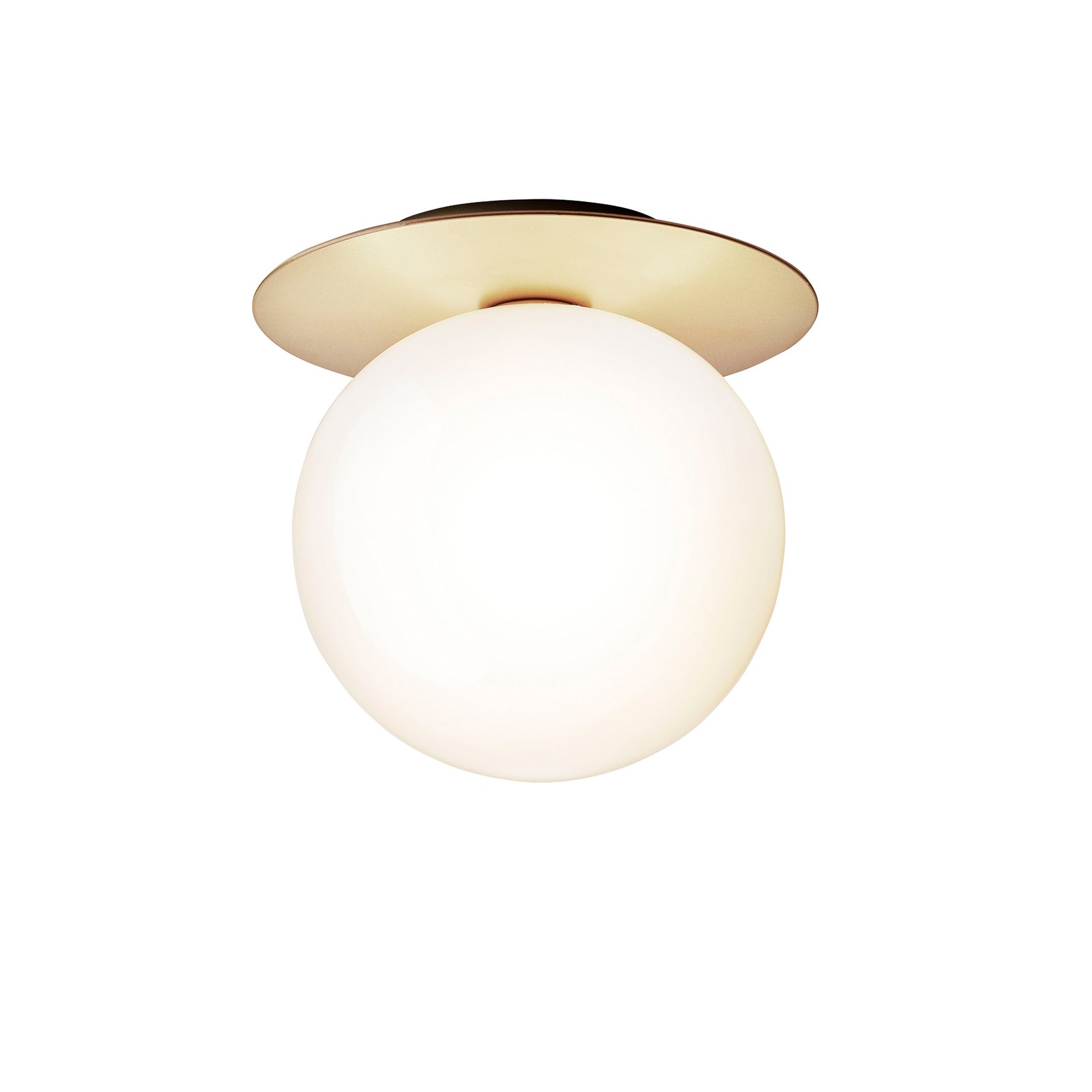 Nuura Liila 1 Large wandlamp 1-lamp goud/wit