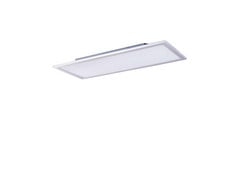 Livel LED Ceiling Lamp 4.000K 80x30 White/Silver - Lindby
