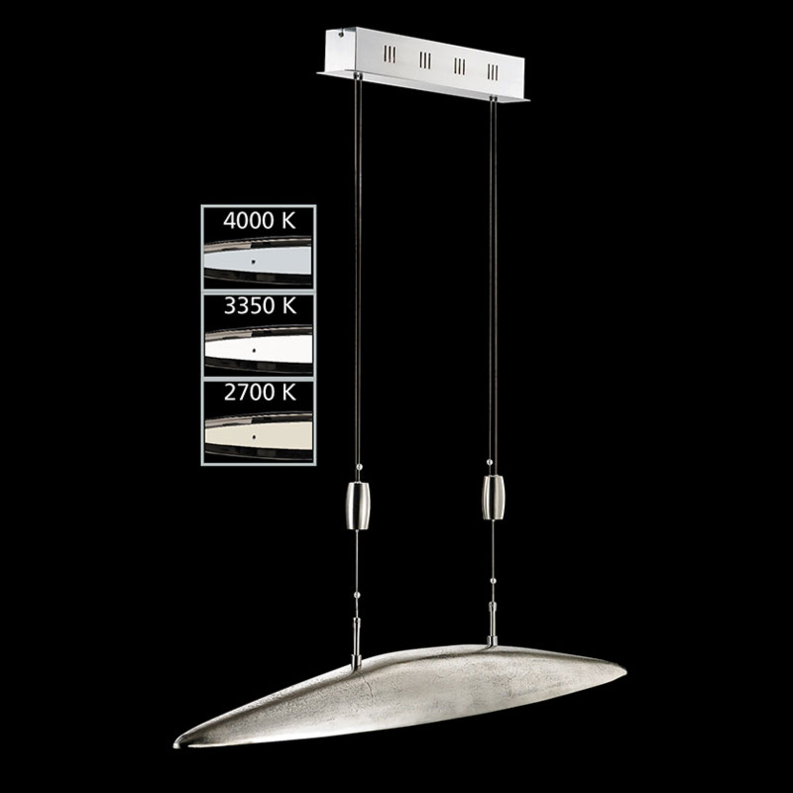 LED hanglamp Shine lichttemperatuur instelbaar