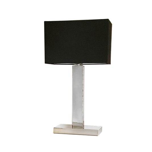 Prime Candeeiro de Mesa H47 Cromado/Preto - By Rydéns