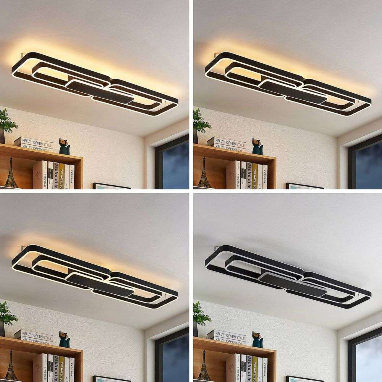 Kadira 120 Ceiling Lamp Black - Lucande