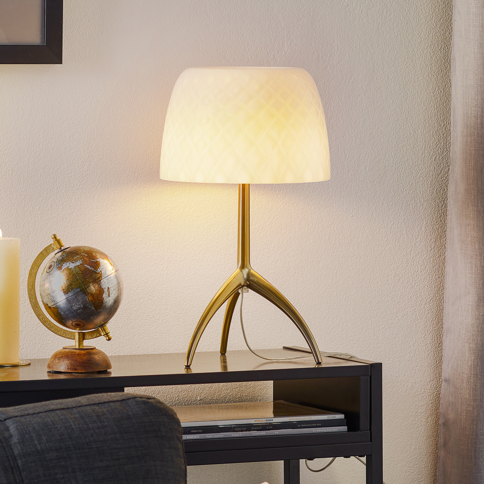 Foscarini Lumiere 30 Pastillenmuster mit Dimmer