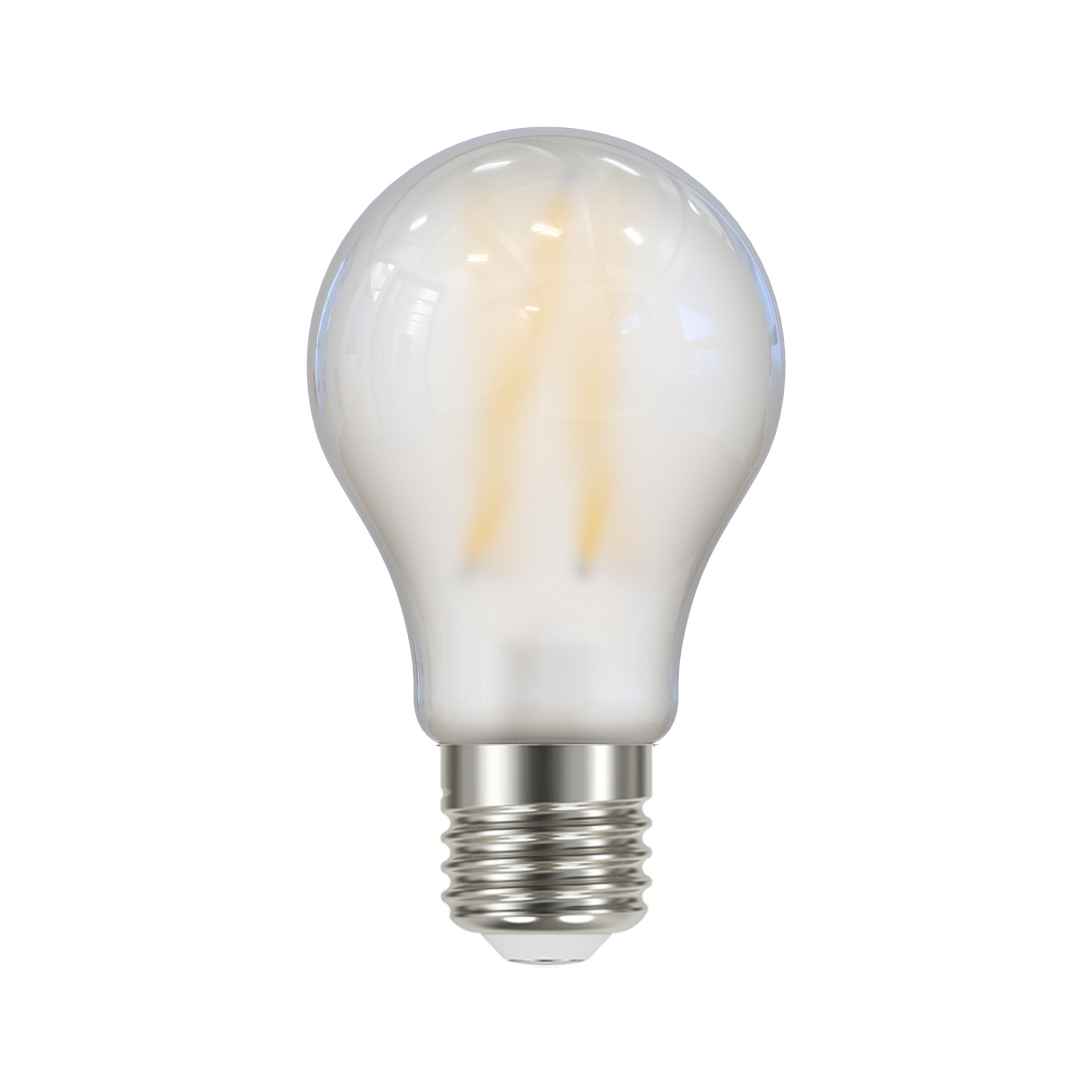 Bombilla de filamento LED, mate, E27, 3,8 W, 3000 K, 806 lm