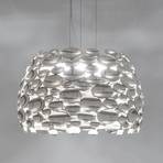 Terzani Anish - żyrandol LED, nikiel, Ø 44 cm