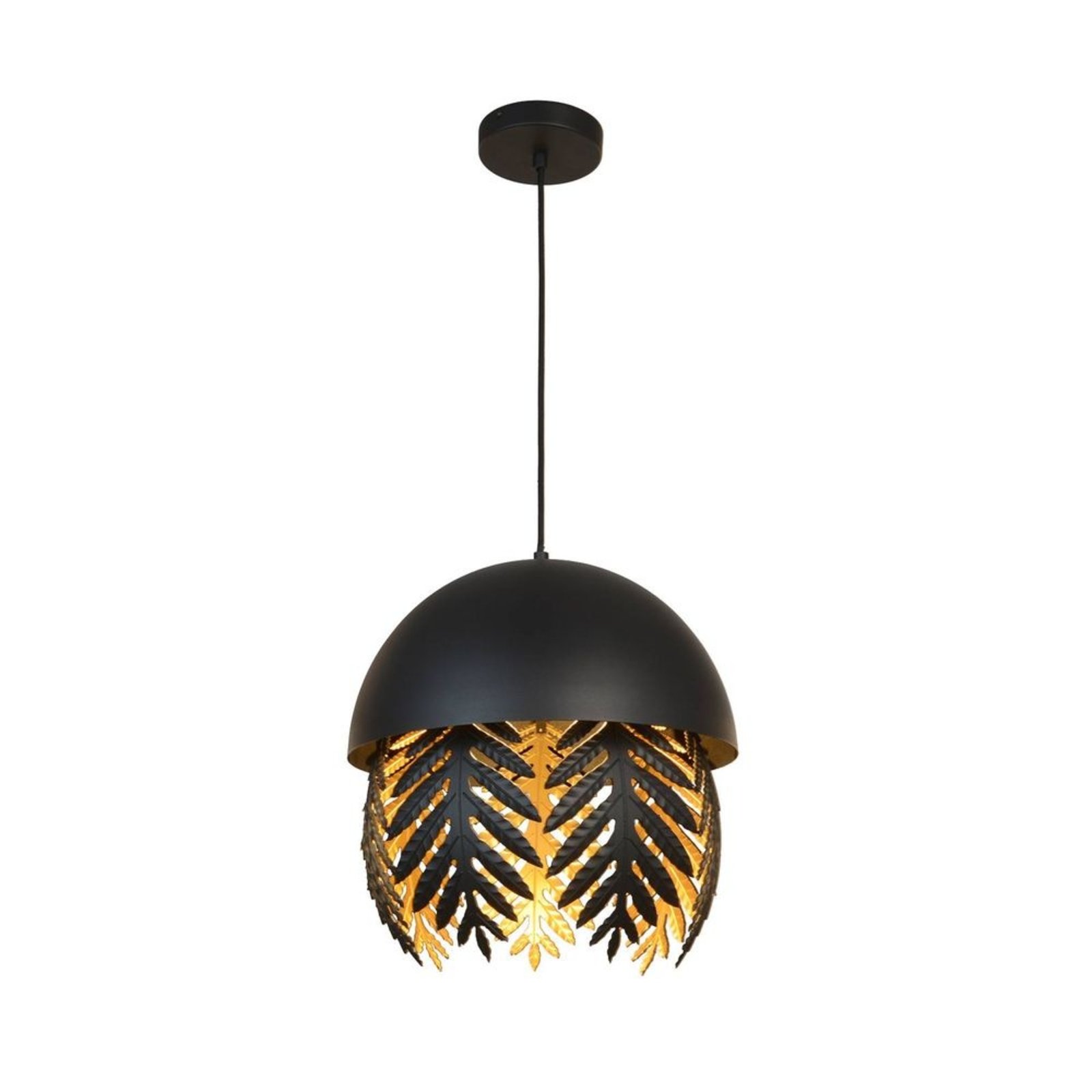 Aparas Lustră Pendul Ø35 Black/Gold - Lucande