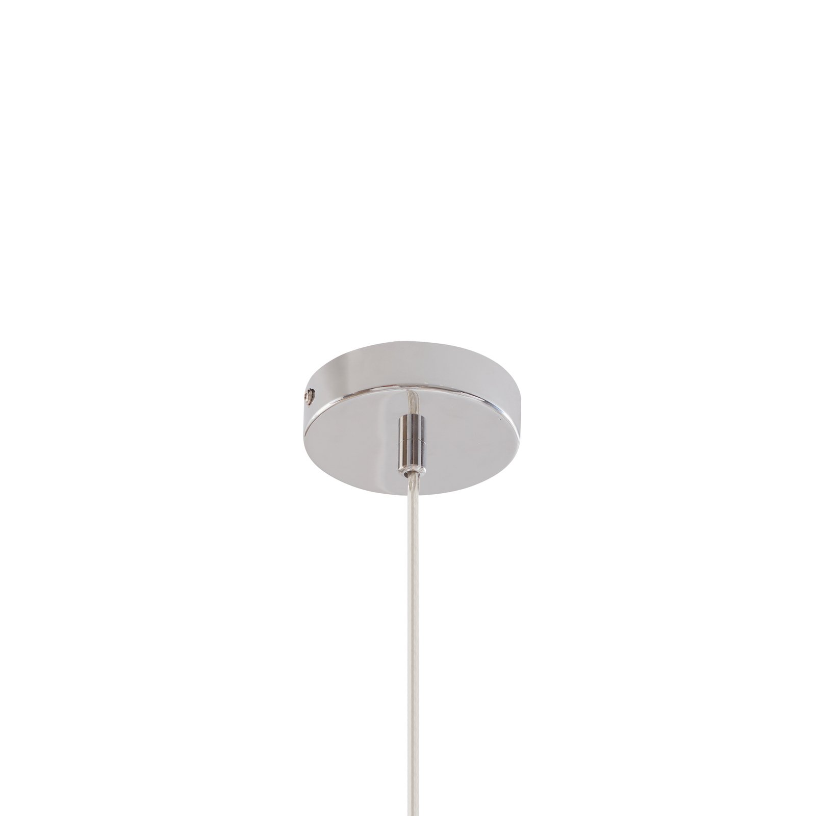 Lucande Hängeleuchte Diborah, Ø 40 cm, bunt, Glas, G9