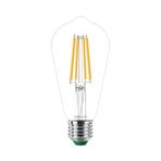 Philips E27 LED-lampa ST64 4W 840lm 2 700K klar