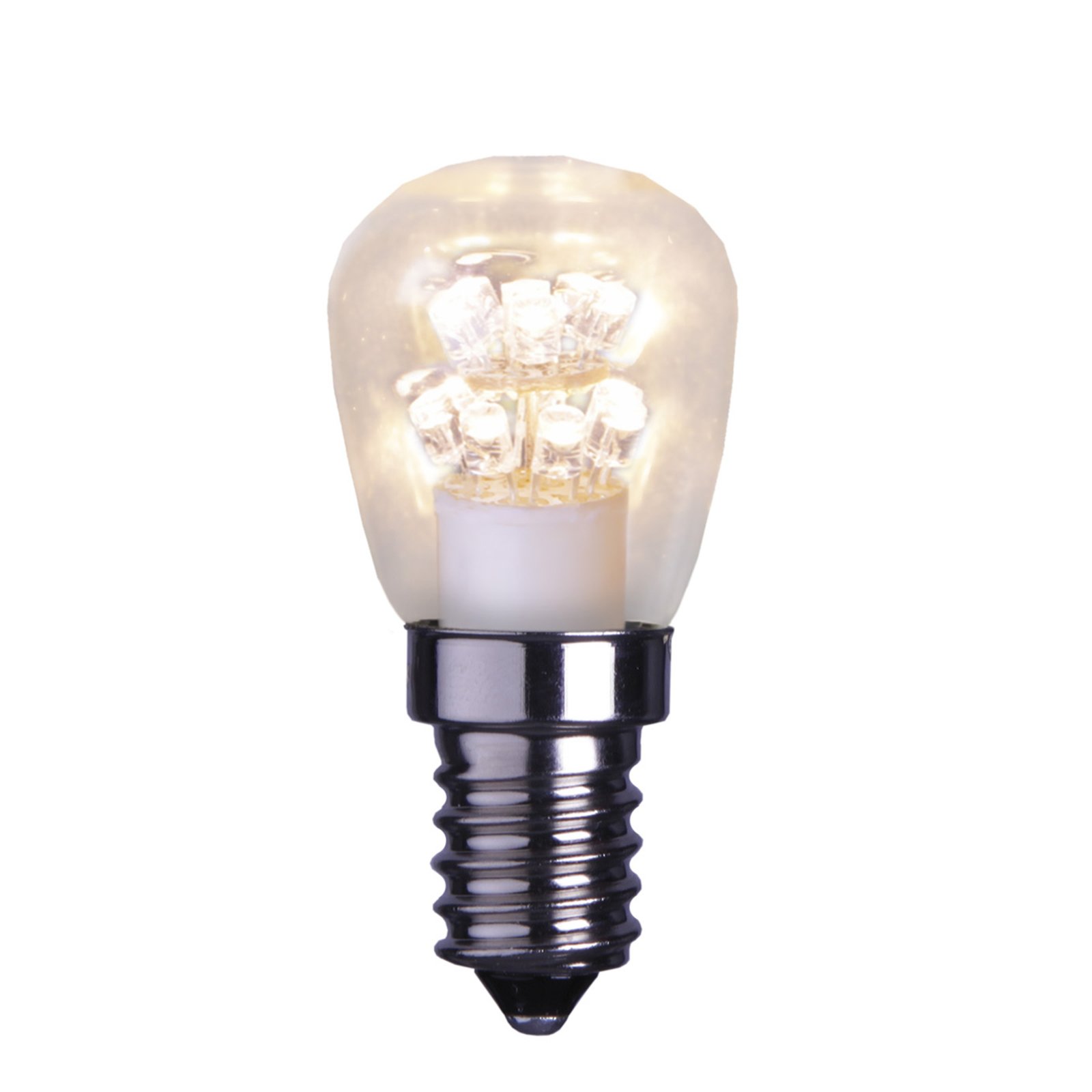 Best Season E14 0.7 W LED bulb, clear, 2,100 K
