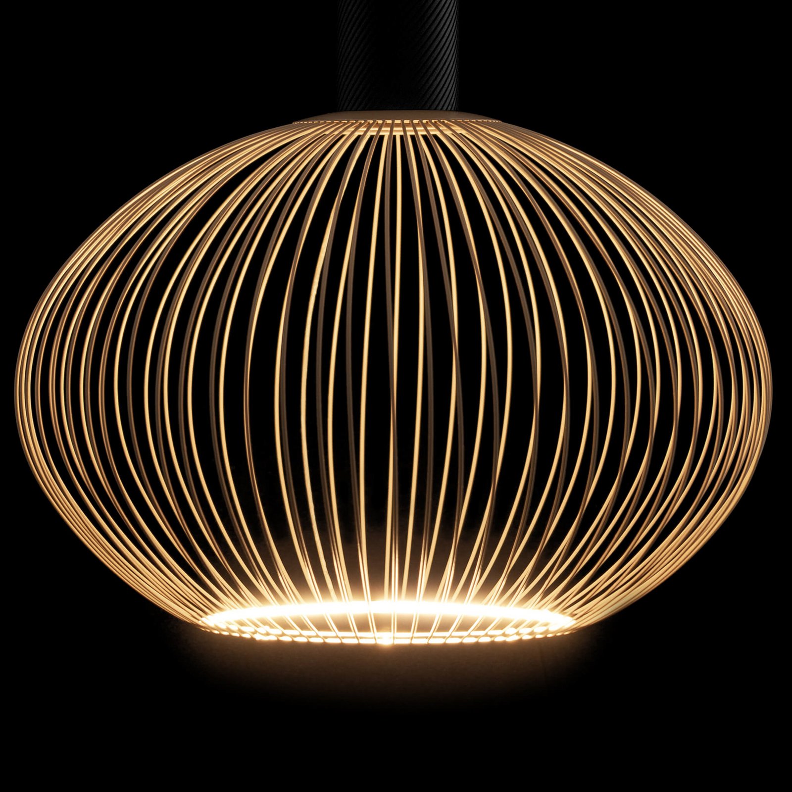 SEGULA LED Floating Filo piesok Oval300 E27 6W 2 200 K stmievateľné SEGULA LED Floating Filo piesok Oval300 E27 6W 2 200 K stmievateľné