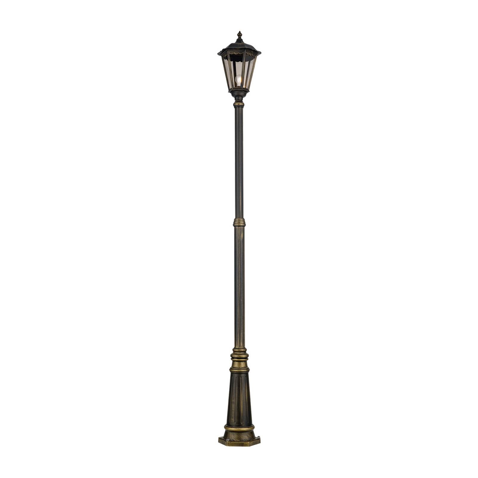 ORION Mastleuchte Puchberg 1-flg 249 cm schwarz-gold