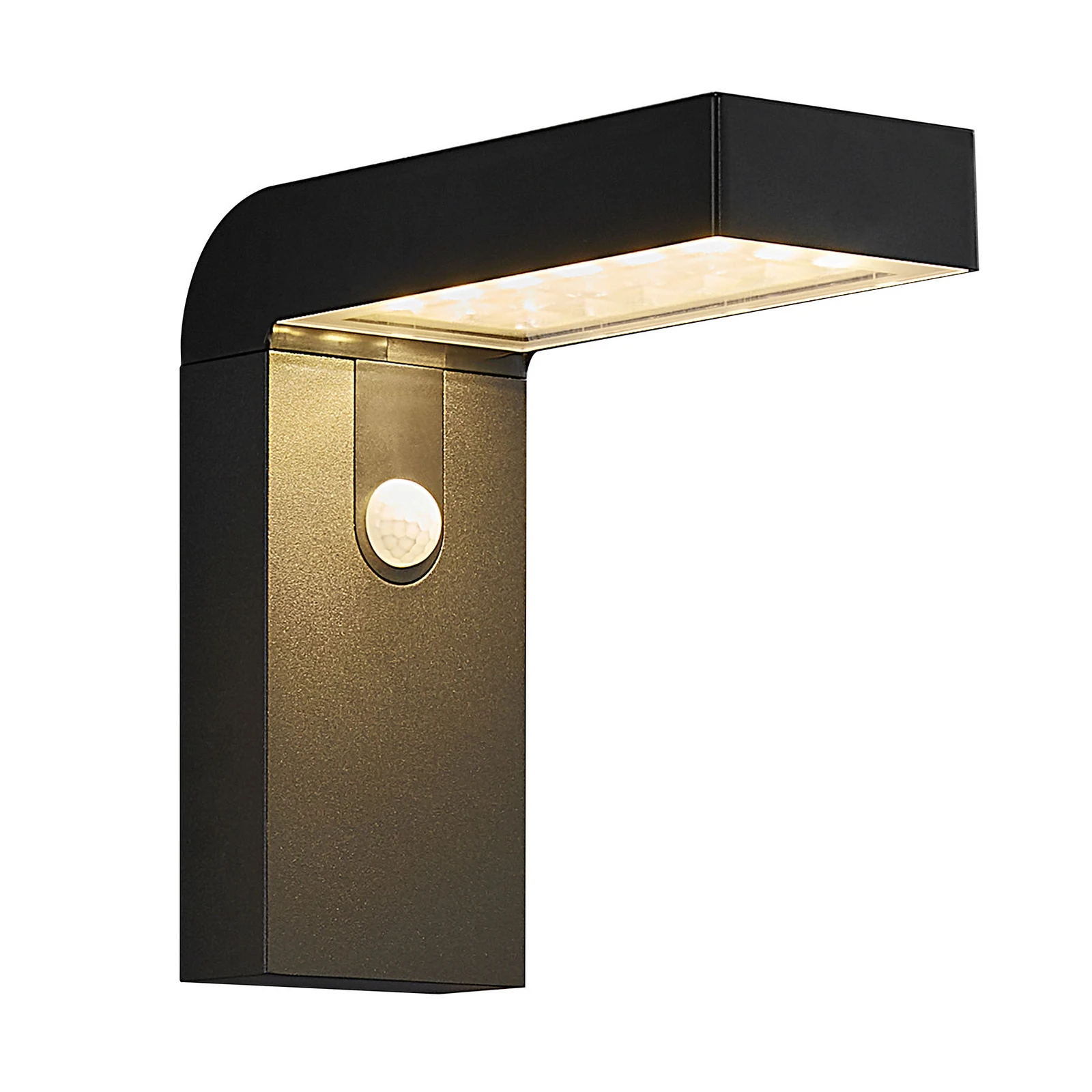LED-Solar-Wandleuchte Alya mit Bewegungssensor