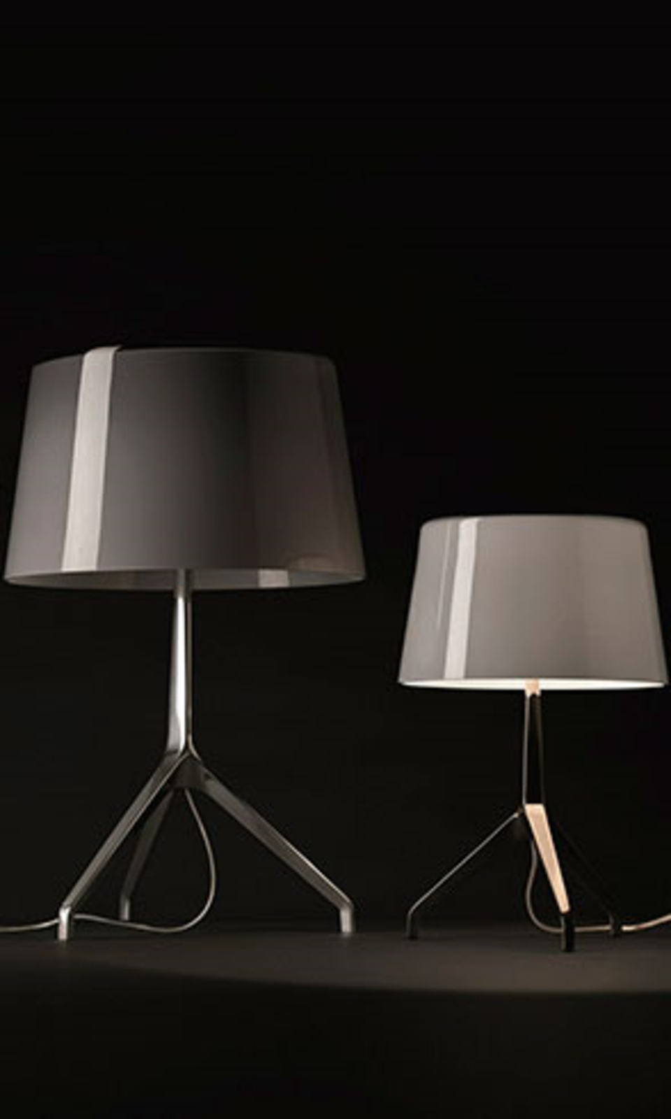 Lumiere XXL Lámpara de Sobremesa Aluminio/Gris - Foscarini