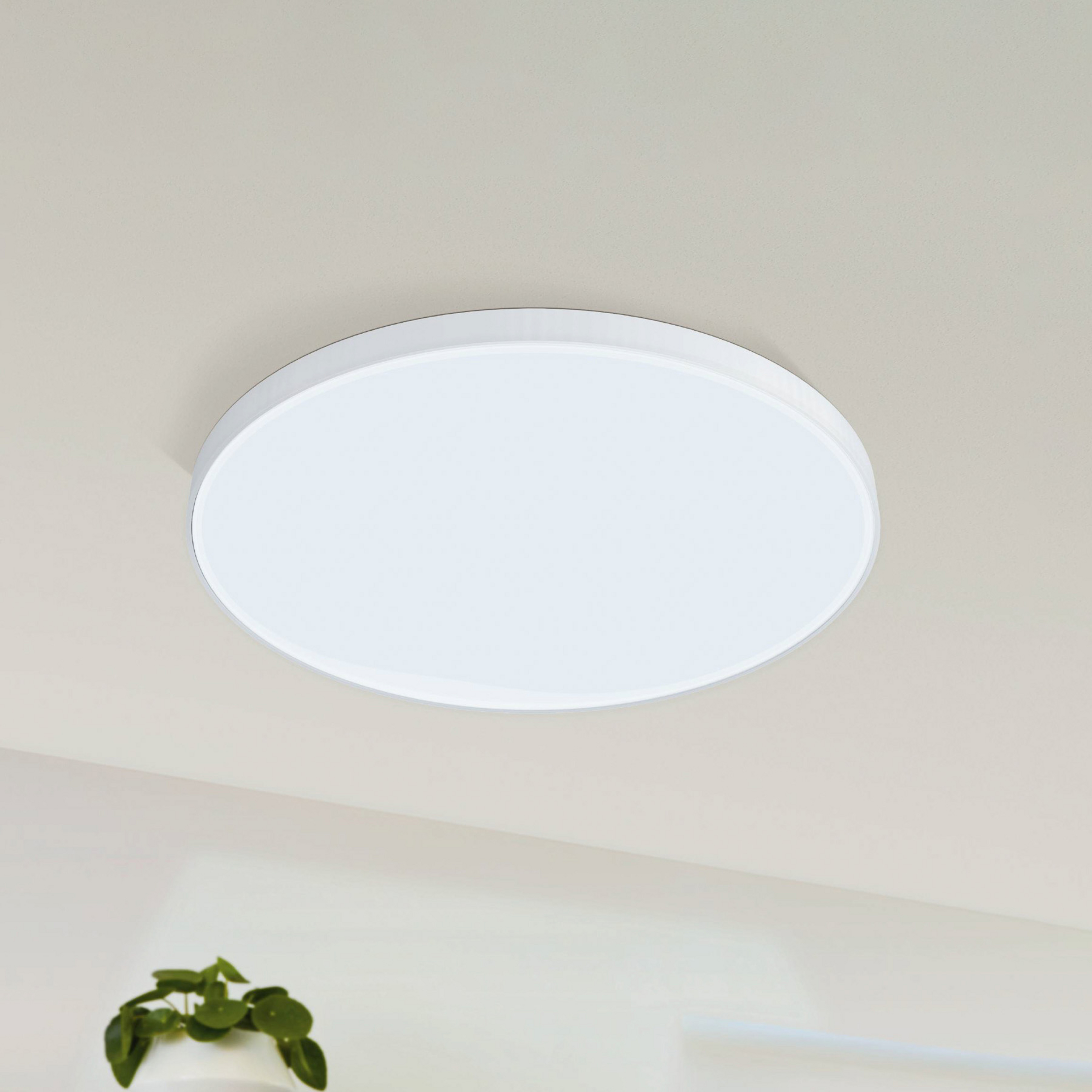 LED lubinis šviestuvas "Zubieta-A", baltas, Ø60cm