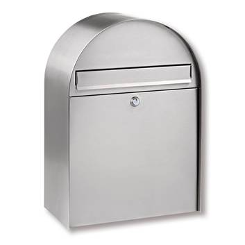 Large stainless steel letter box Nordic 3780 Ni