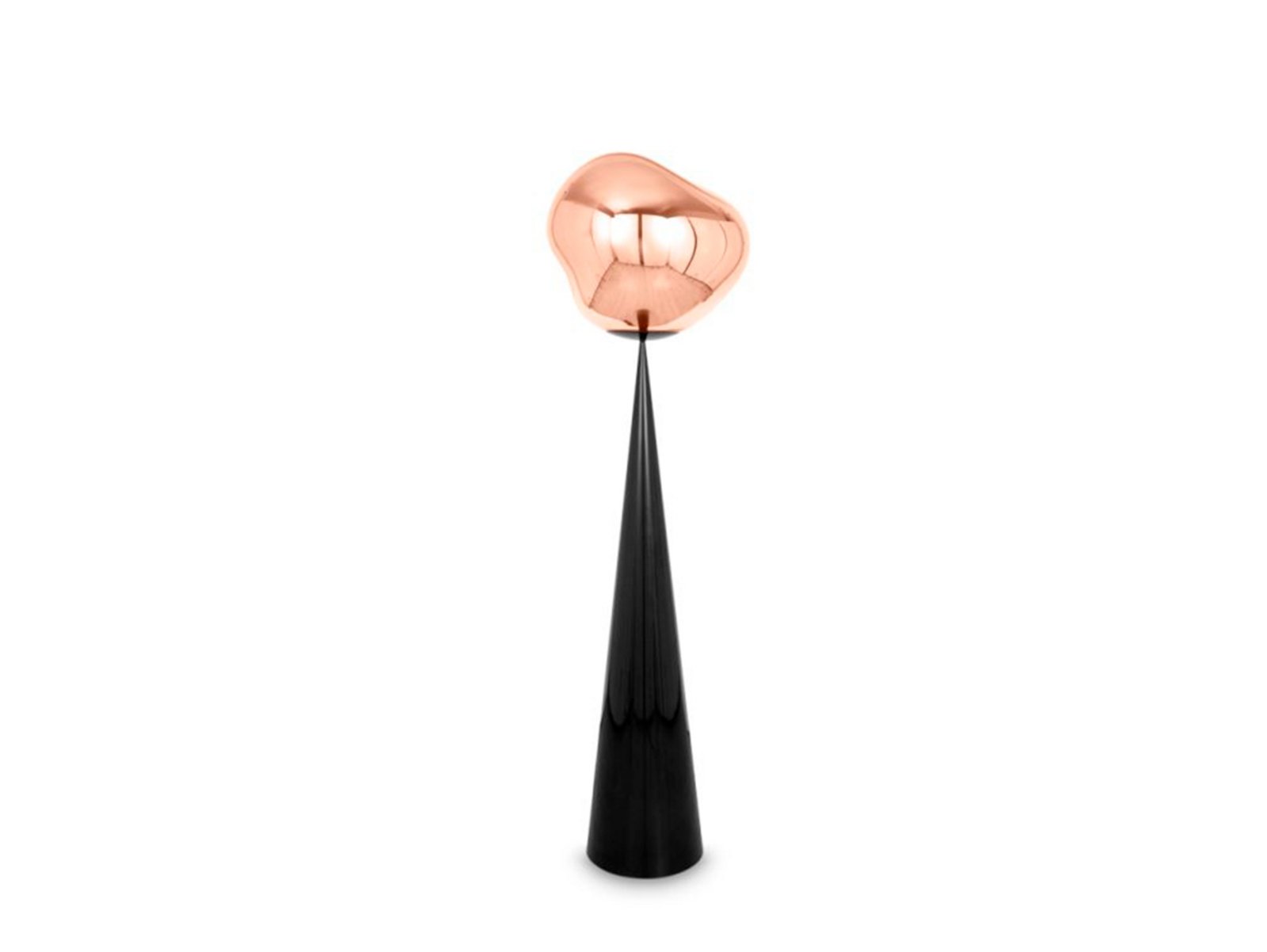 Melt Cone Fat Lampadar Copper/Black - Tom Dixon