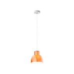 Nemo suspension Lorosae, orange, Ø 20 cm, verre, E27