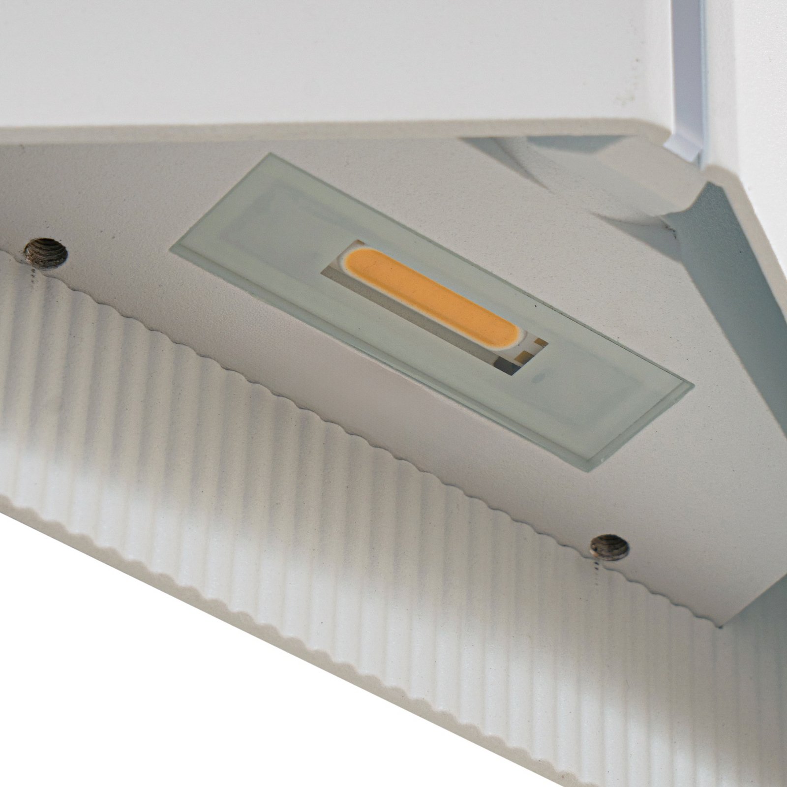 Lindby Outdoor LED Wall lamp,mat white