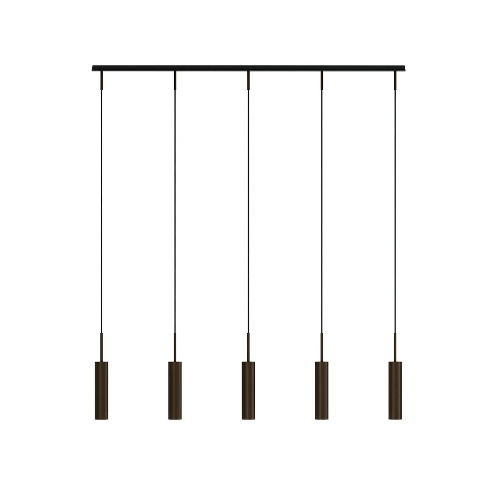 Tubulaire Rail 5 Suspension Alu/Anodized Bronzed - Audo Copenhagen