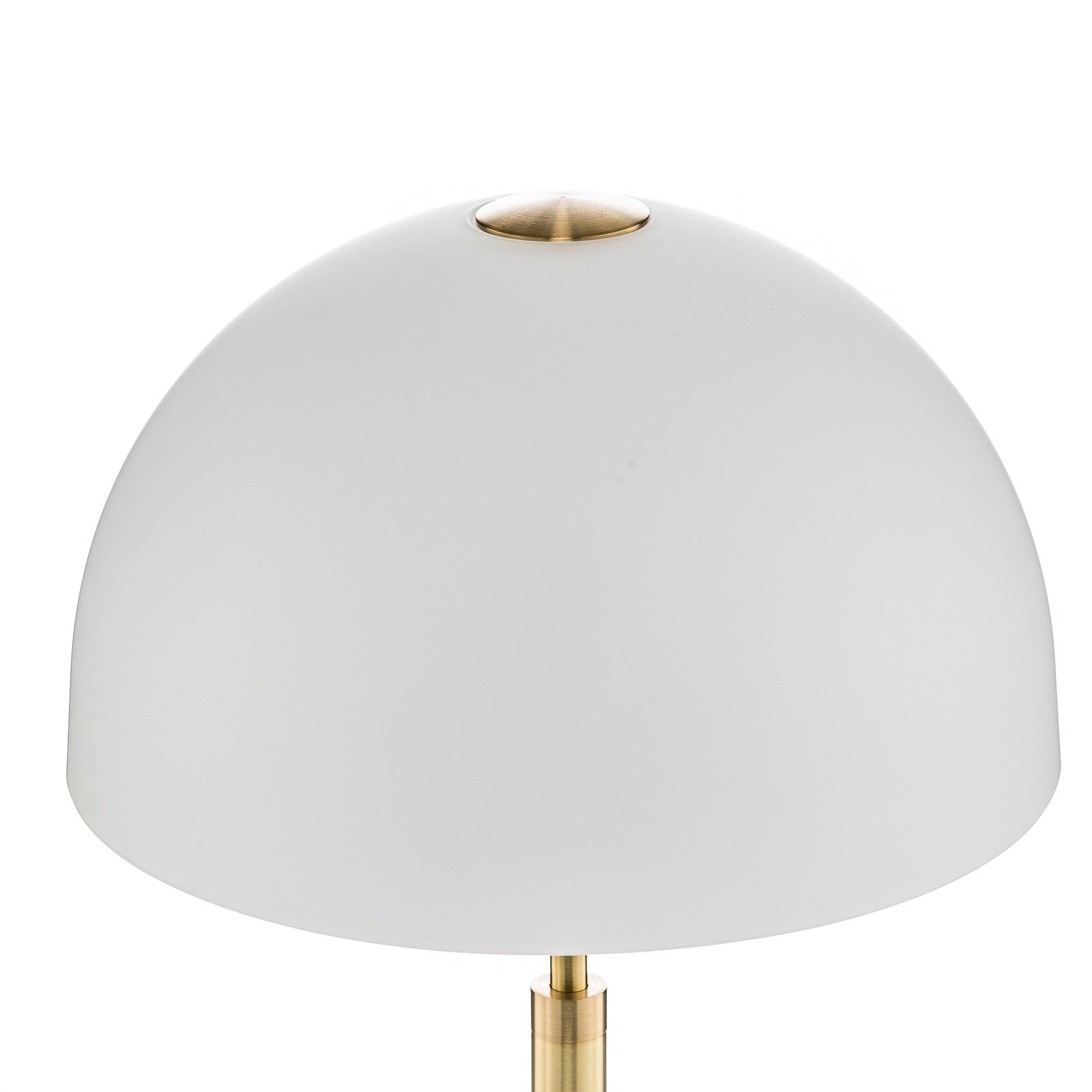 Rothfels Laurena LED-Tischlampe, Glas, messing