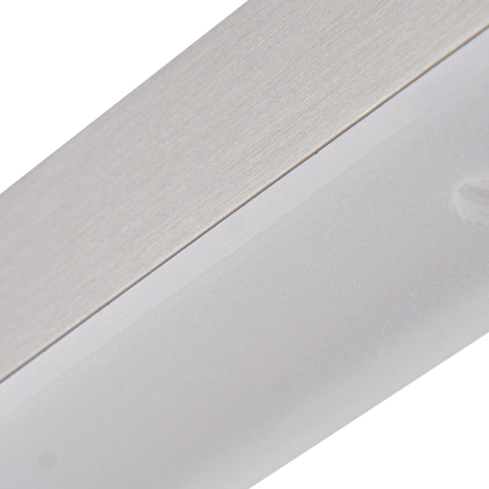 Candeeiro suspenso LED Lucande Solvar, 117 cm, prateado, CCT, regulável