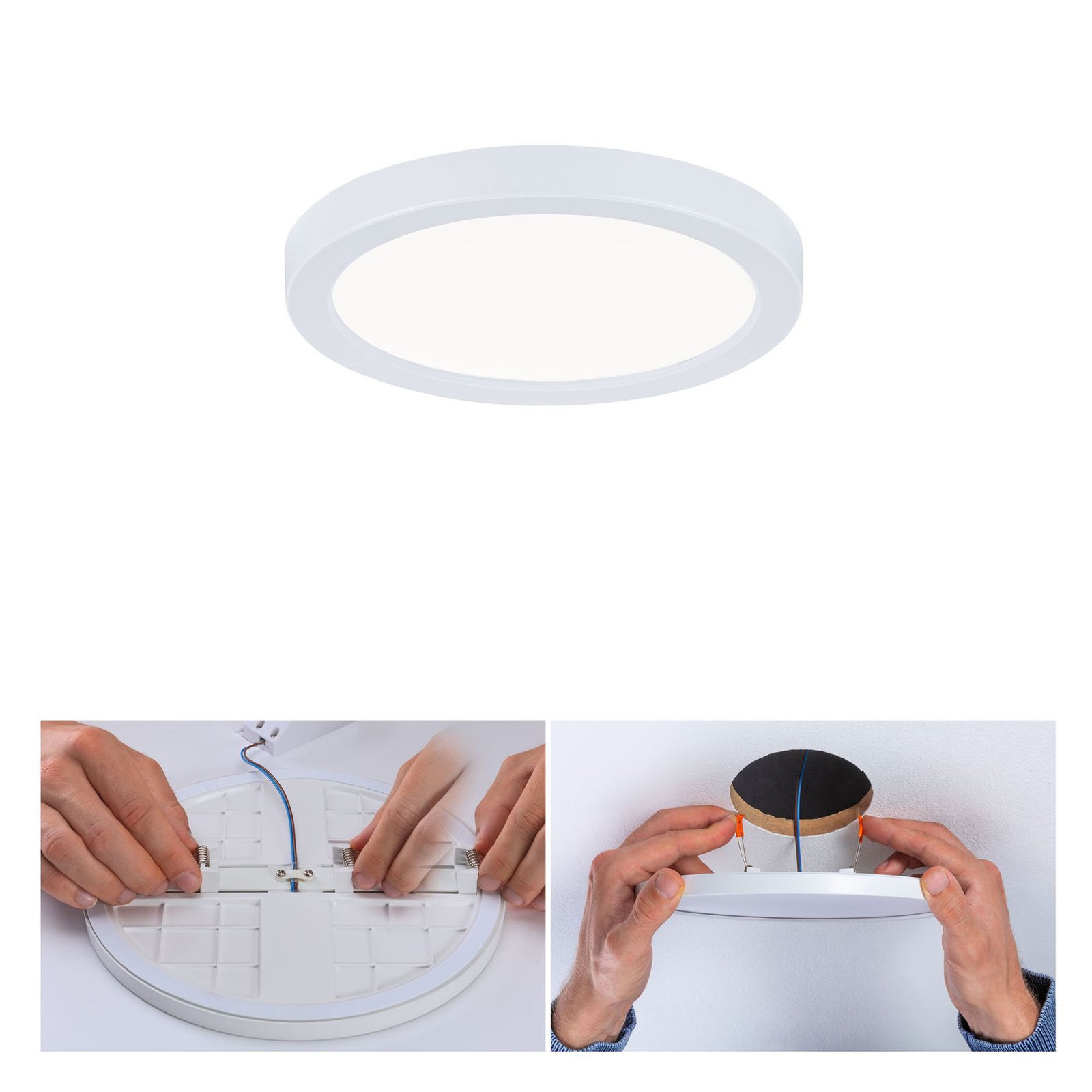 Paulmann-LED-paneeli Areo 4000 K pyöreä, valkoinen