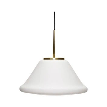 Muse Pendelleuchte Triangular Weiß - Hübsch