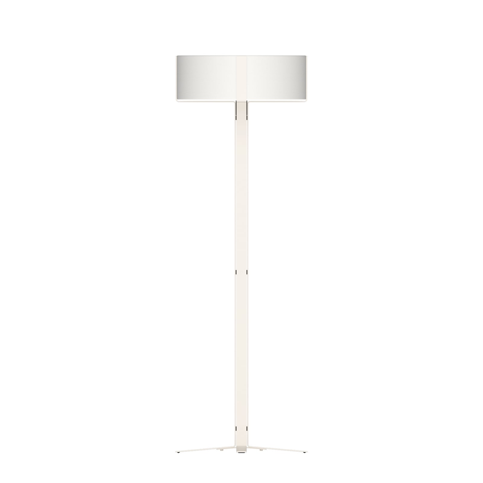 OKOLO álló lámpa, fehér, 145 cm, fém/textil, E27-LED – GRUPA