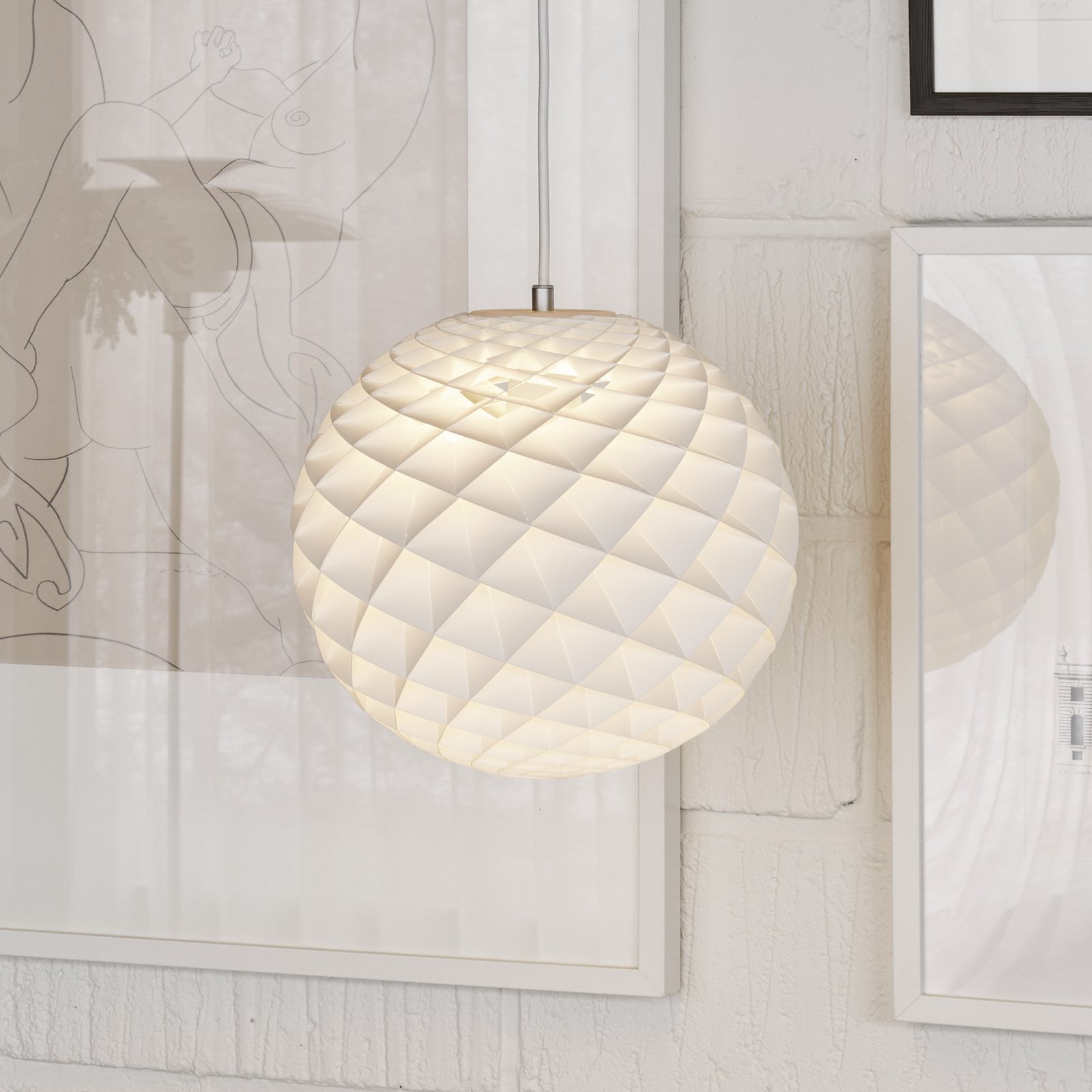 Patera 300 Lampada a Sospensione White - Louis Poulsen