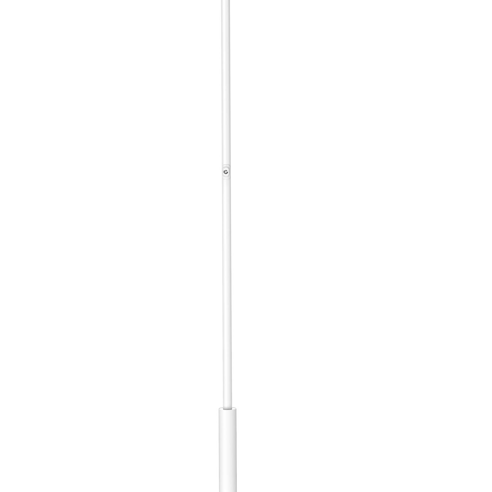 Arcchio Padoria LED-golvlampa, dimbar, vit