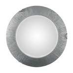 Kolarz Aplique de pared Moon Sun, plata, Ø 40 cm