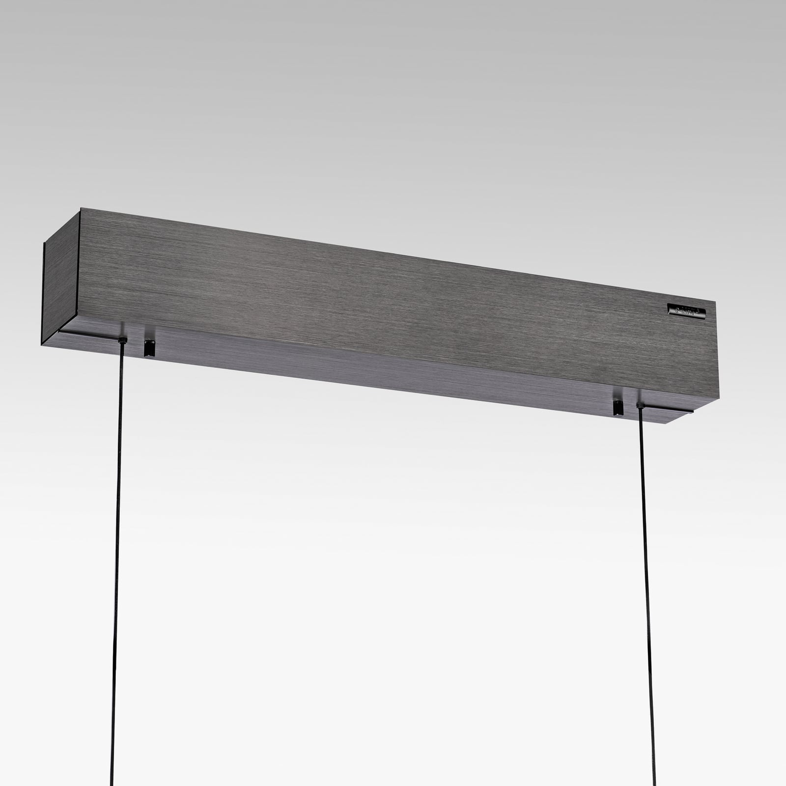 E-Popup LED-Hängelampe, platin, Glas, CCT, 18-flg. - PURE E-Popup LED-Hängelampe, platin, Glas, CCT, 18-flg. - PURE