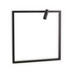 Ideal Lux Syntesi LED wall light square black