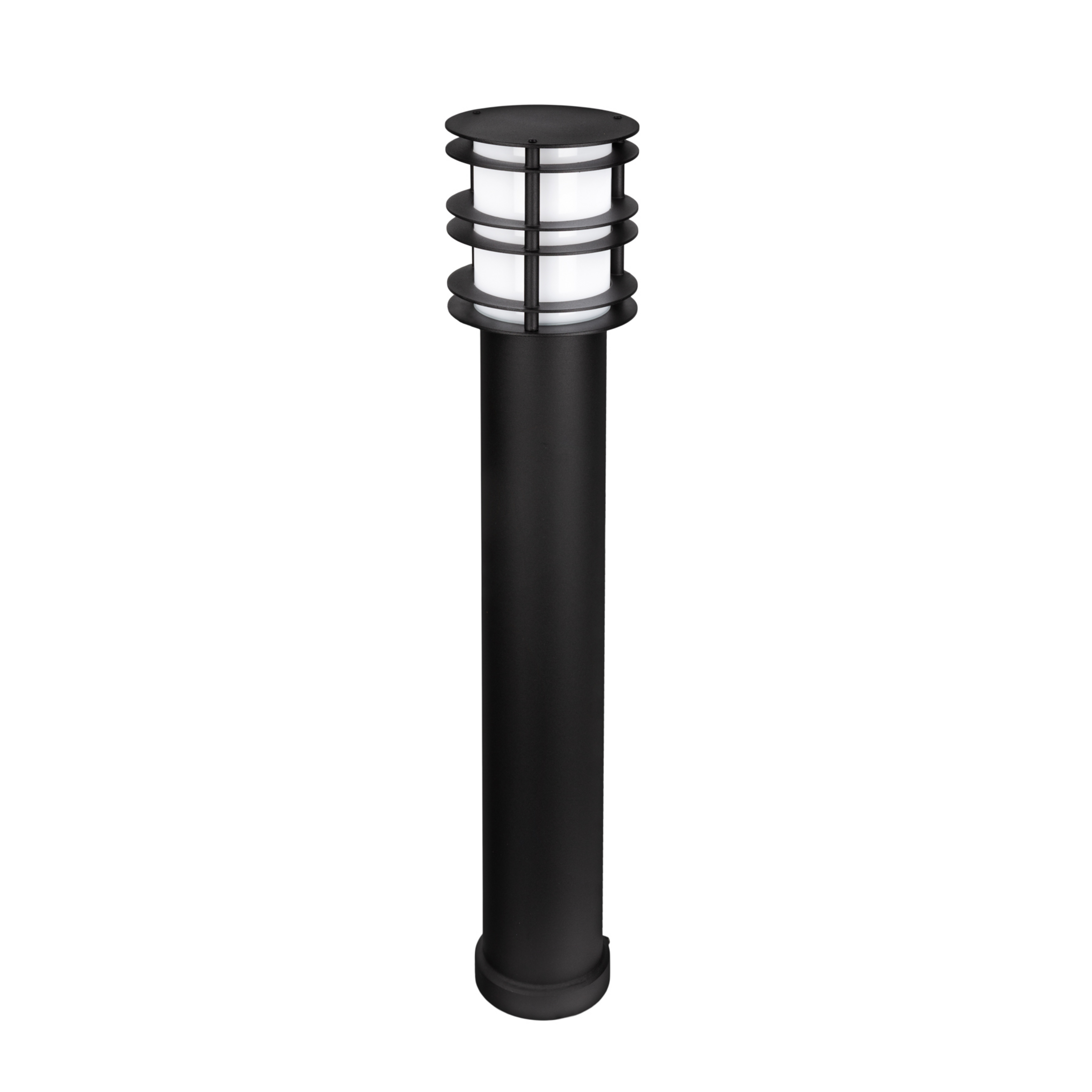 Candeeiro de caminho LED Stockholm, 85 cm, preta, com fixação ao solo - Norlys