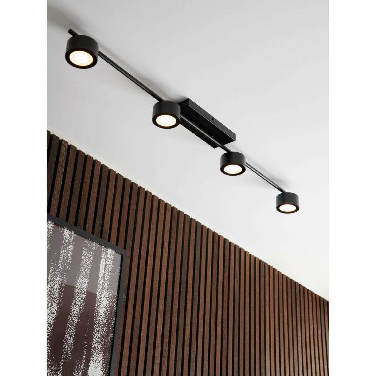 Clyde 4-Rail Plafonieră Black - Nordlux