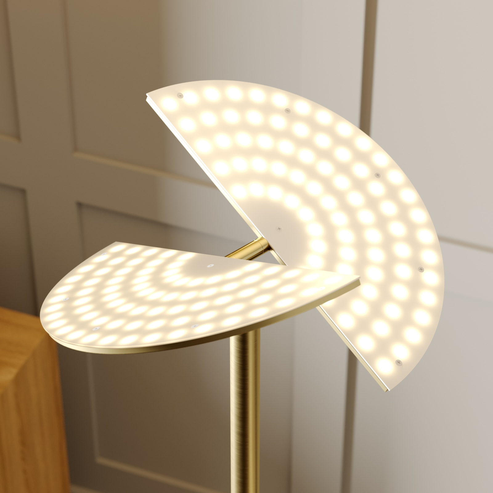 Anniki LED Floor Lamp Brass - Lucande