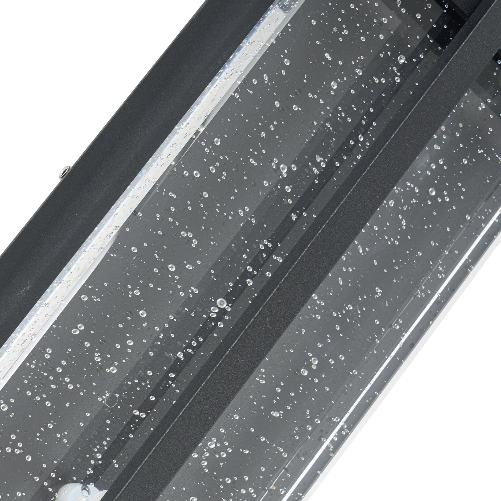 Velune LED-Außenwandlampe, anthrazit/klar 35cm CCT - Lucande Velune LED-Außenwandlampe, anthrazit/klar 35cm CCT - Lucande