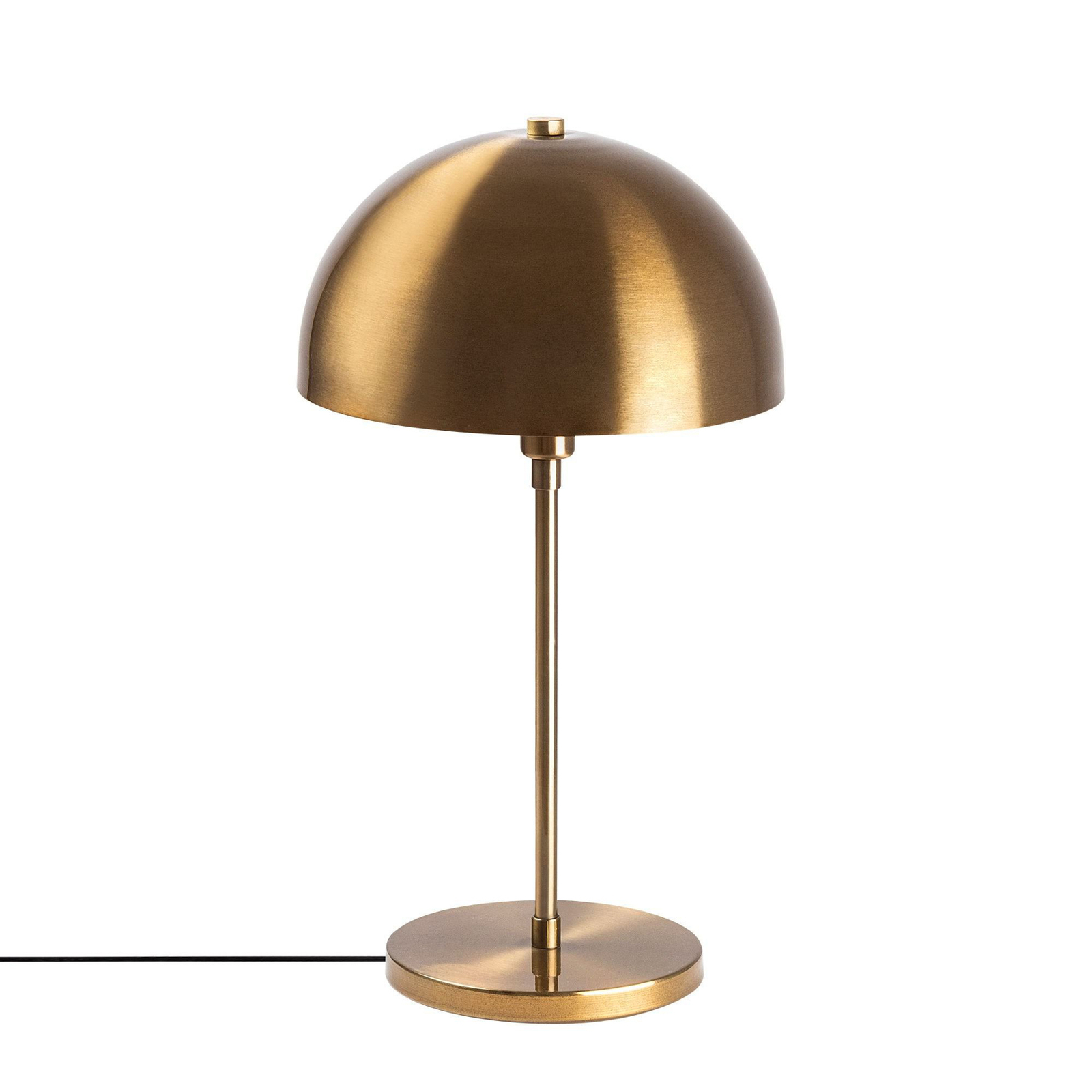 Varzan tafellamp 10857, goud antiek, metaal, hoogte 50 cm