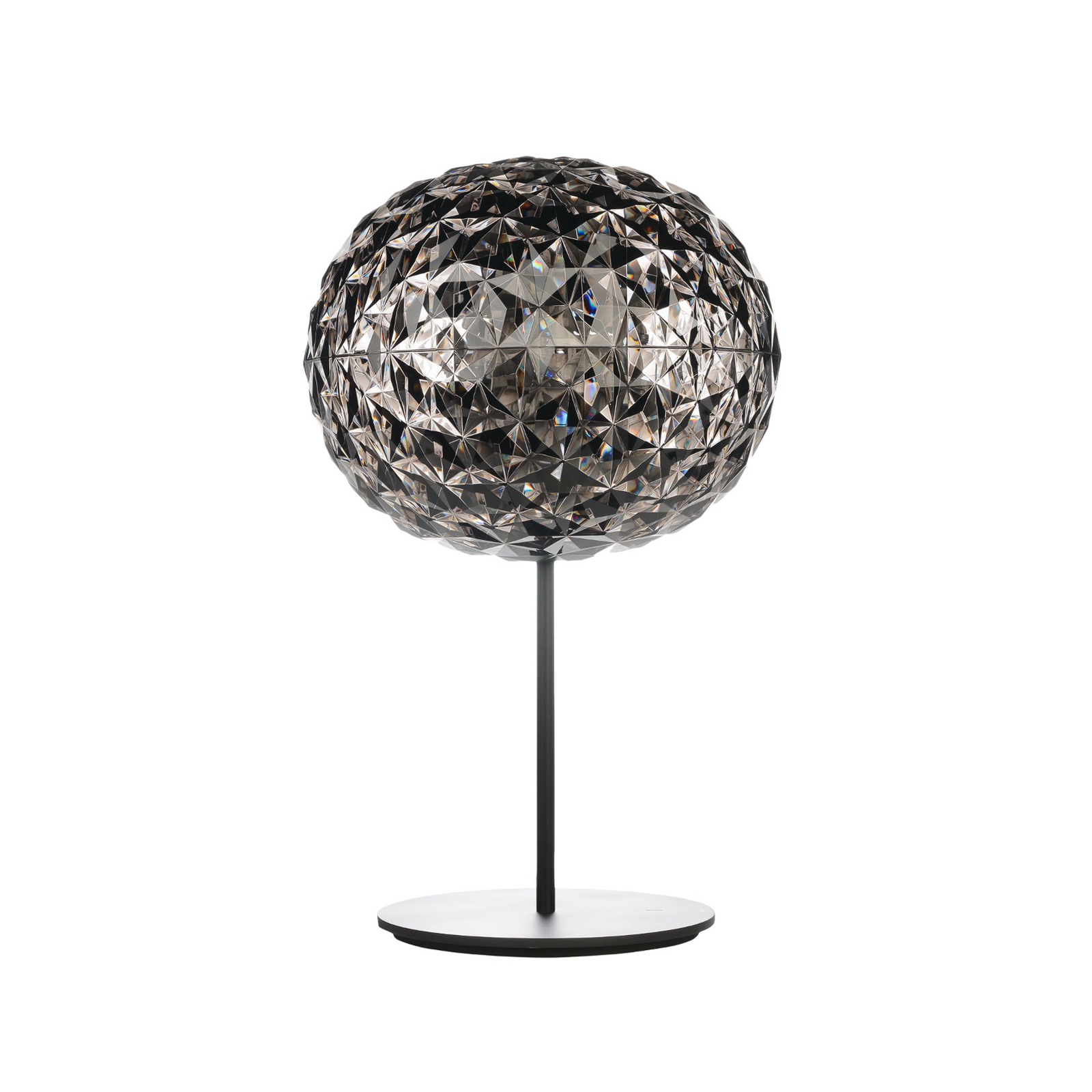 Kartell Planet LED-bordslampa med fot, rökgrå