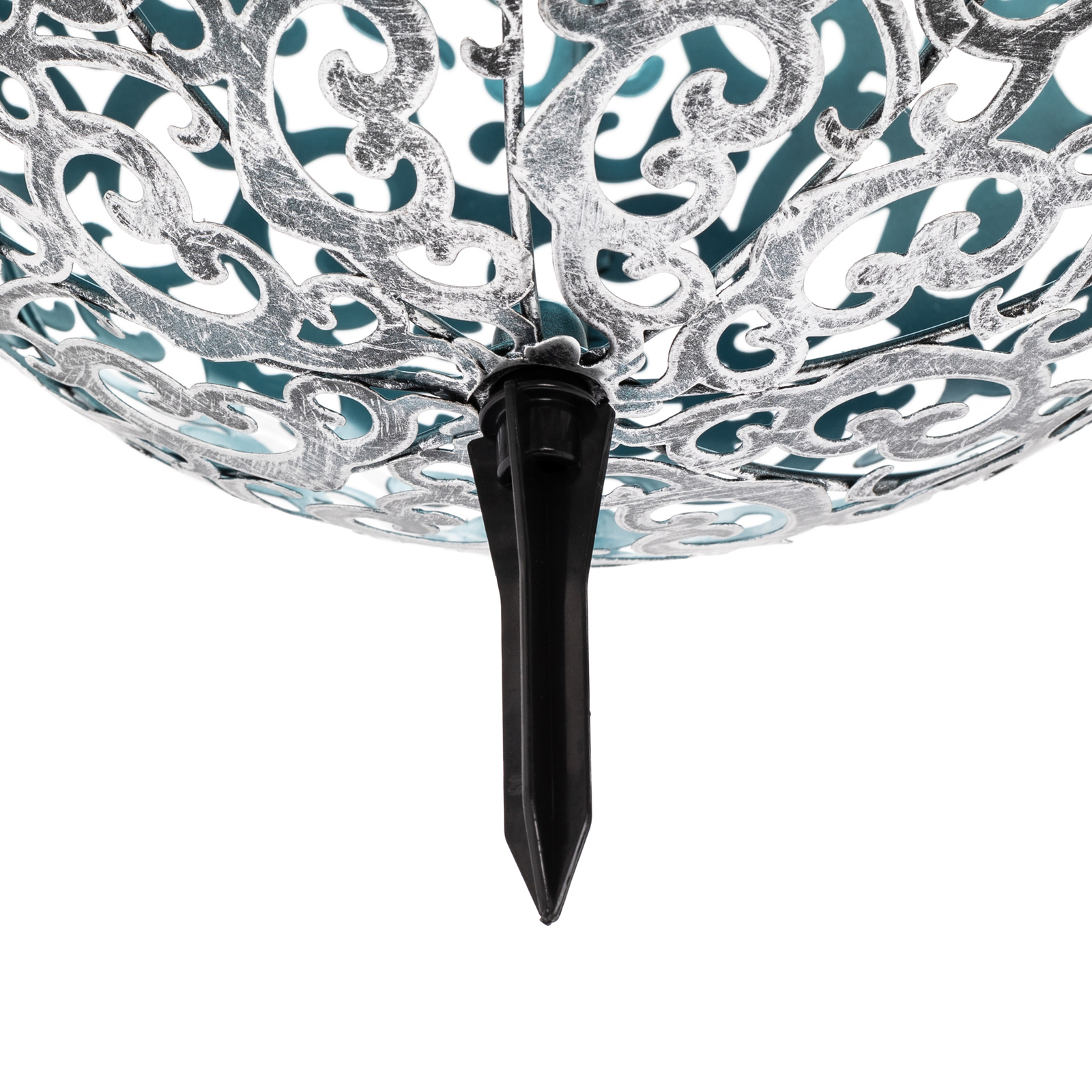 Lindby Pavoris LED-solcellslampa, kula orientalisk