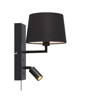 Como 2 Vegglampe Svart - Markslöjd