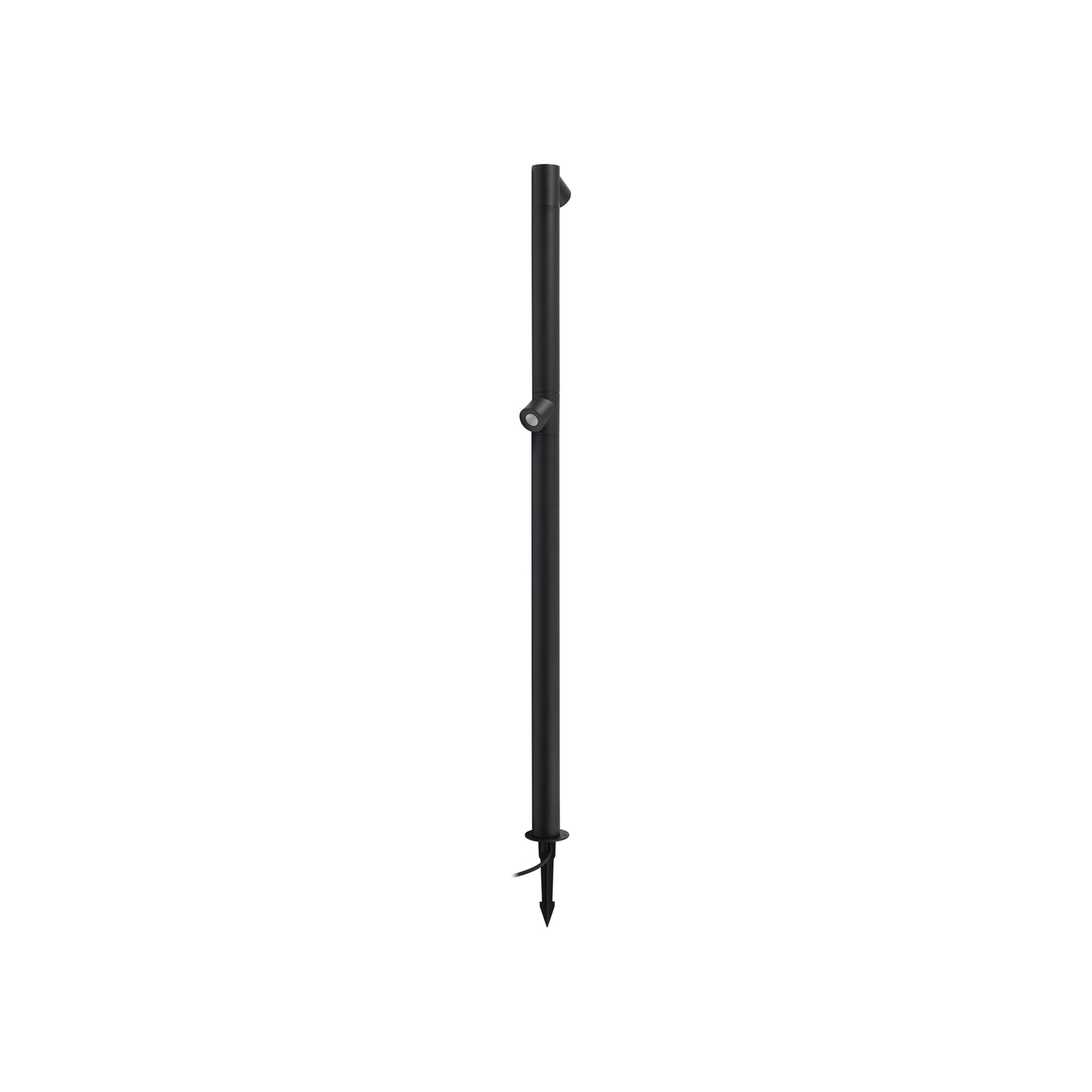 Luzian Lampada LED da giardino H120 con picchetto Nero - Lindby