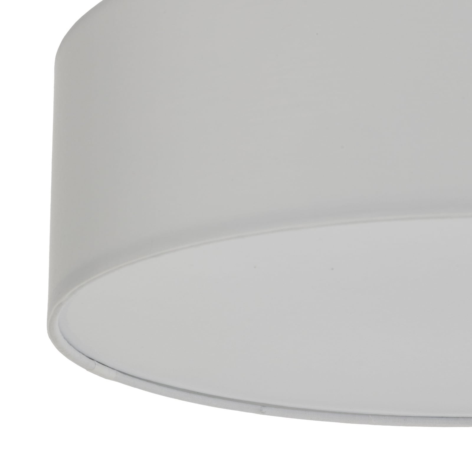 Lindby loftlampe Sebatin, Ø 40 cm, cremefarvet, stof, E27 Lindby loftlampe Sebatin, Ø 40 cm, cremefarvet, stof, E27