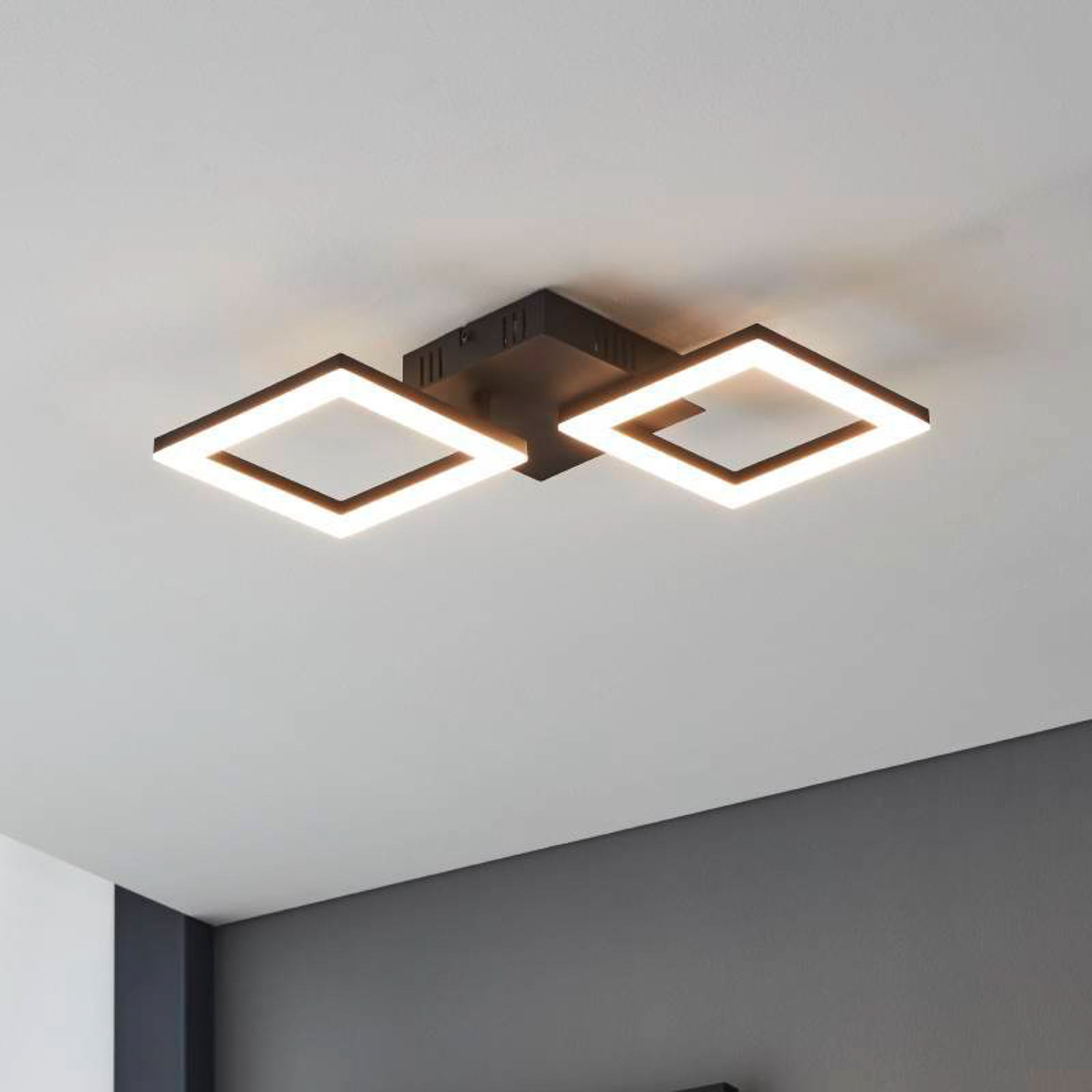 EGLO connect Paranday-Z LED ceiling 2-bulb 47 cm