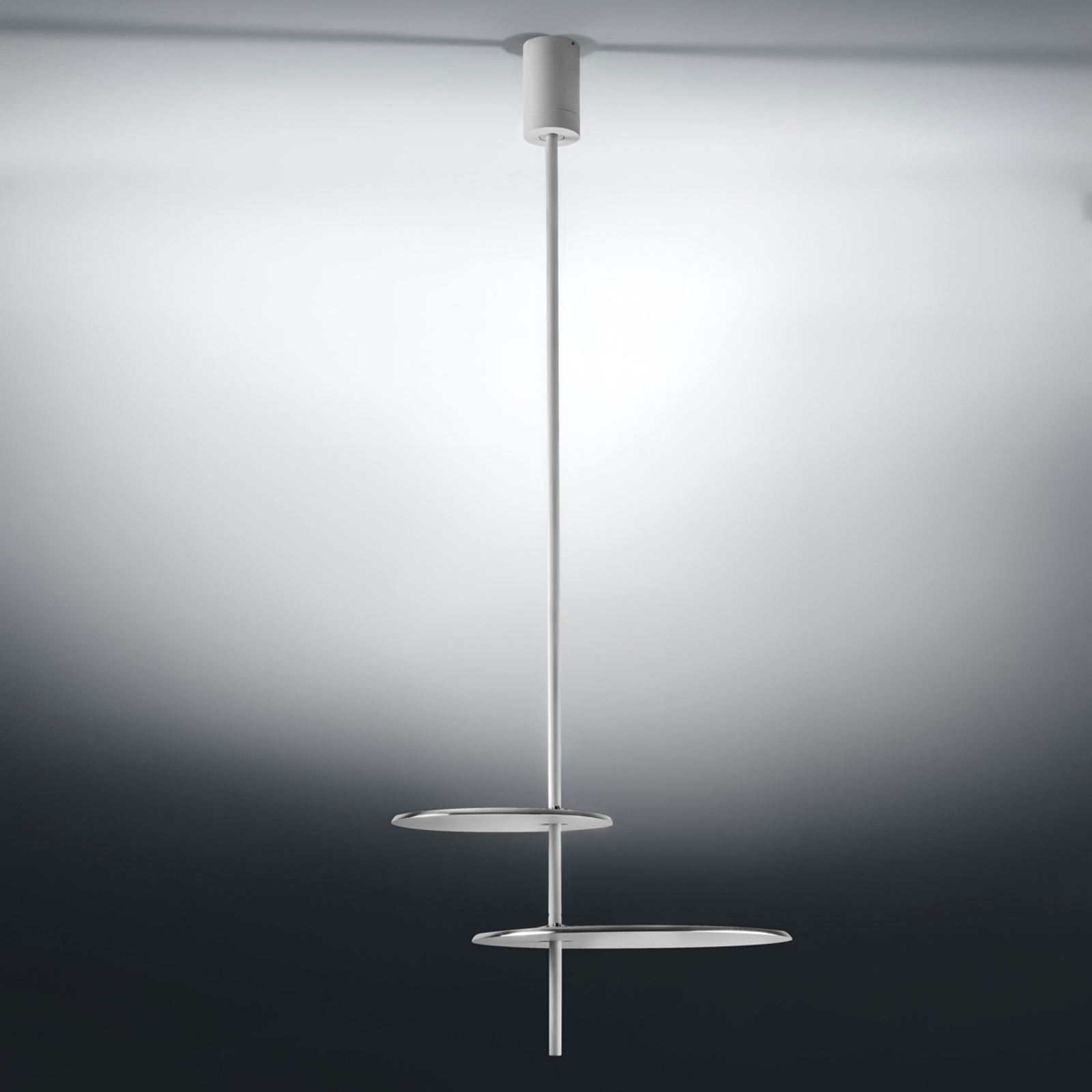 ICONE Lua - LED dizaina griestu lampa baltā krāsā